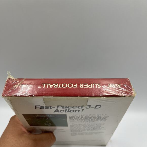 Super Football Atari 2600 video game cartridge NIB sealed box - Picture 3 of 11